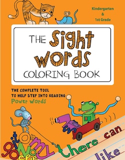 Front cover_The Sight Words Coloring Book