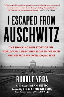 Front cover_I Escaped from Auschwitz