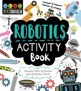 Front cover_Stem Starters For Kids Robotics Activity Book