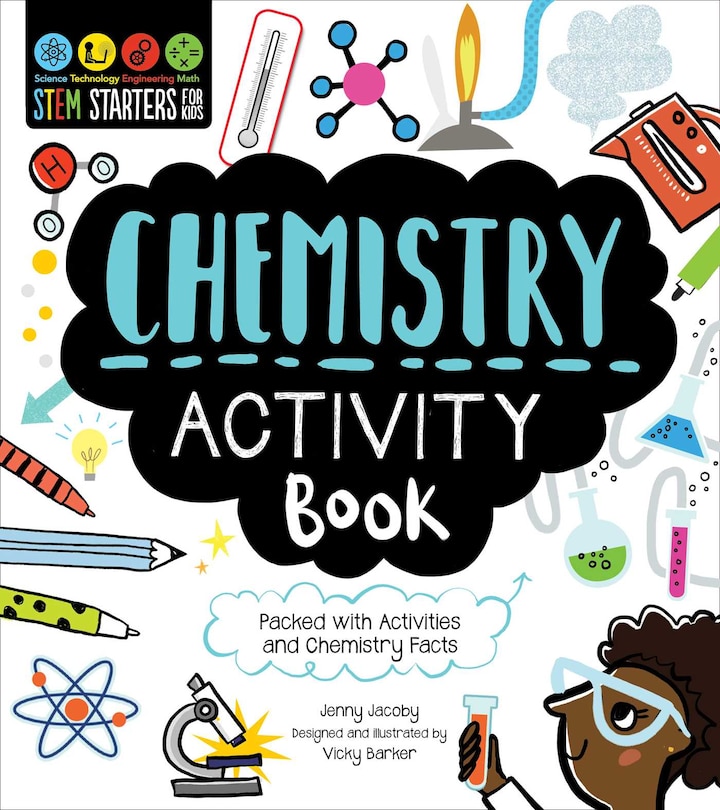 Front cover_STEM Starters for Kids Chemistry Activity Book