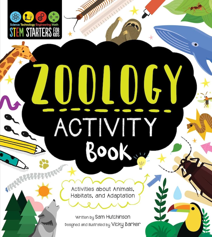 Couverture_STEM Starters for Kids Zoology Activity Book