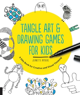 Front cover_Tangle Art And Drawing Games For Kids