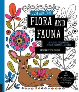 Couverture_Just Add Color: Flora and Fauna