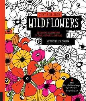 Front cover_Just Add Color: Wildflowers