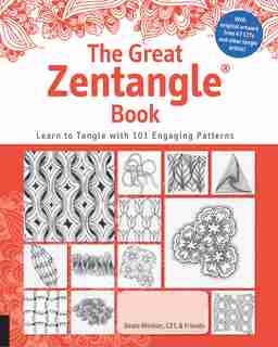 The Great Zentangle Book: Learn to Tangle with 101 Favorite Patterns by Beate Winkler