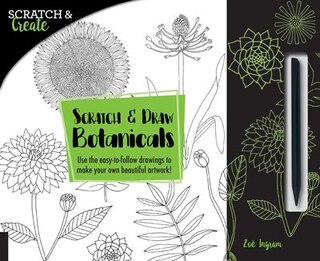 Couverture_SCRATCH & CREATE SCRATCH & DRAW BOTANICA