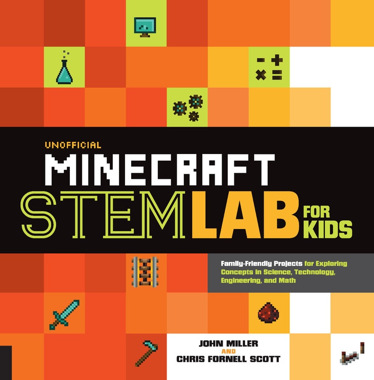 Front cover_Unofficial Minecraft STEM Lab for Kids