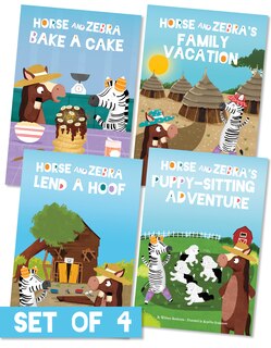 Front cover_Horse and Zebra (Set of 4)