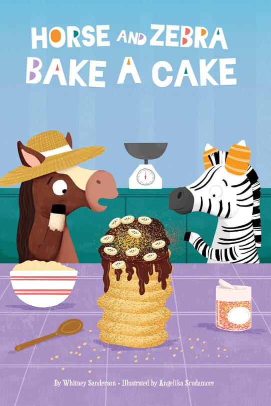 Horse and Zebra Bake a Cake