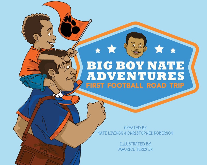 Front cover_Big Boy Nate Adventures: First Football Road Trip