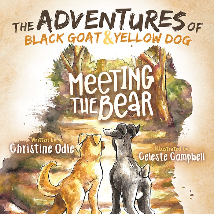 Front cover_The Adventures Of Black Goat And Yellow Dog