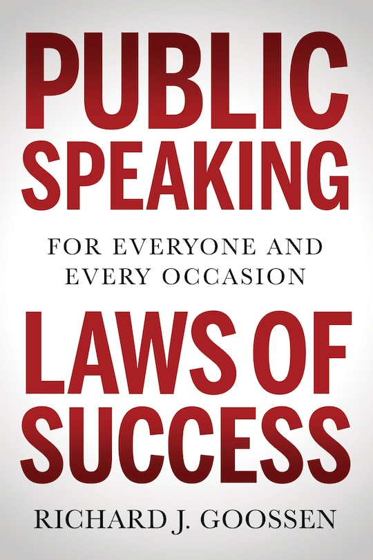 Couverture_Public Speaking Laws Of Success