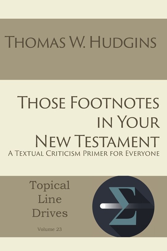 Couverture_Those Footnotes in Your New Testament
