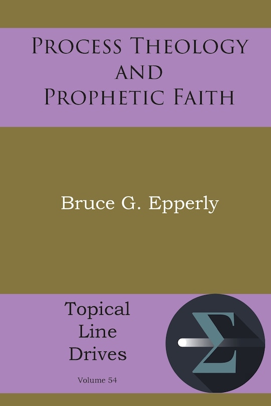 Front cover_Process Theology and Prophetic Faith