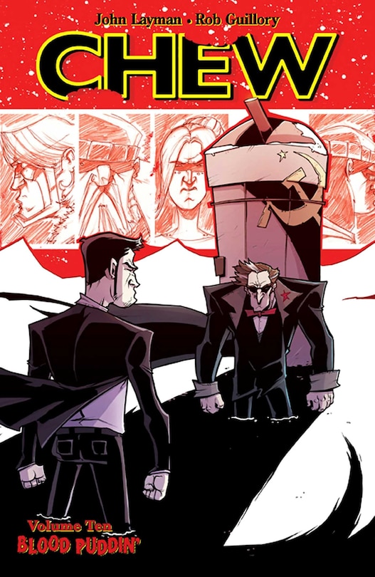 Front cover_Chew Volume 10: Blood Puddin'