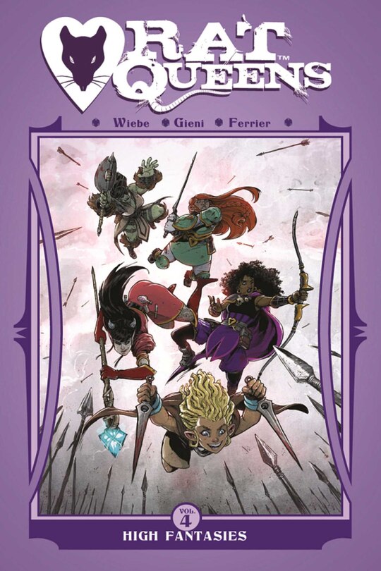 Front cover_Rat Queens Volume 4: High Fantasies