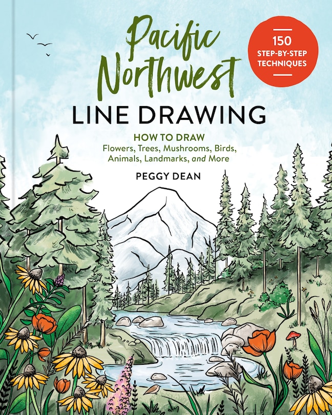 Front cover_Pacific Northwest Line Drawing