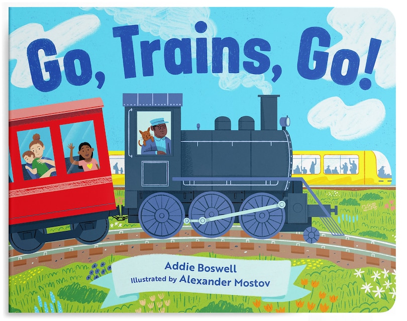 Front cover_Go, Trains, Go!