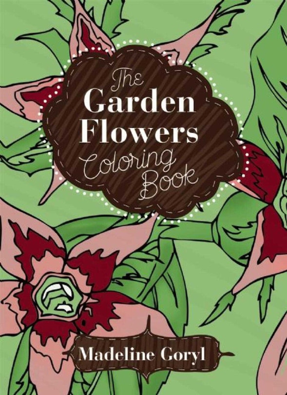 Couverture_The Garden Flowers Coloring Book