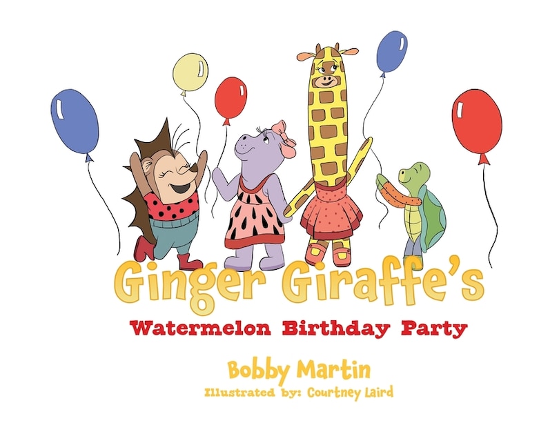 Couverture_Ginger Giraffe's Watermelon Birthday Party