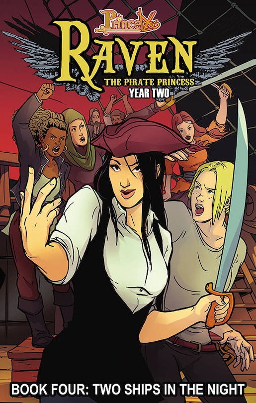 Front cover_Princeless: Raven The Pirate Princess Book 4: Two Ships In The Night