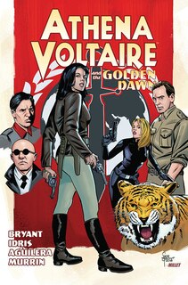 Front cover_Athena Voltaire And The Golden Dawn