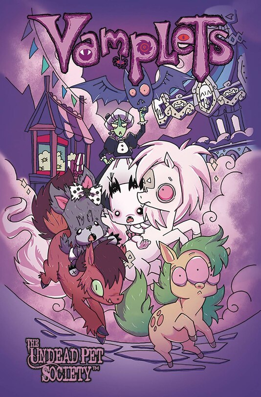 Front cover_Vamplets: The Undead Pet Society