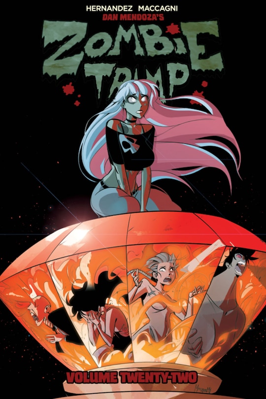 Front cover_Zombie Tramp Volume 22: Blood Diamonds Are Forever
