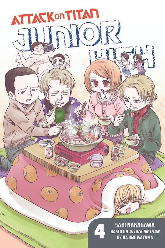 Front cover_Attack On Titan: Junior High 4