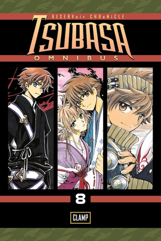 Front cover_Tsubasa Omnibus 8