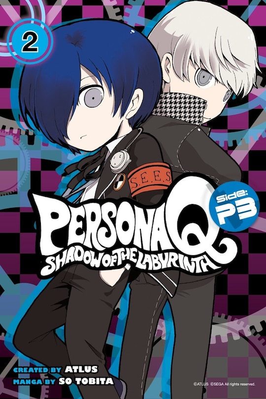Front cover_Persona Q: Shadow Of The Labyrinth Side: P3 Volume 2