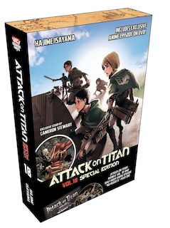 Front cover_Attack On Titan 18 Manga Special Edition W/dvd