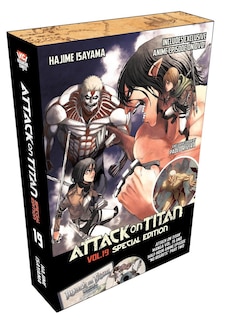 Couverture_Attack On Titan 19 Manga Special Edition W/dvd