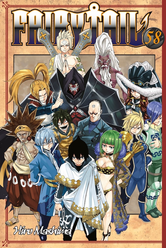 Front cover_Fairy Tail 58