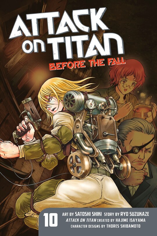Front cover_Attack On Titan: Before The Fall 10