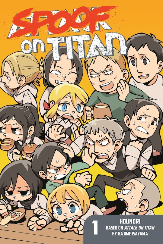 Front cover_Spoof On Titan 1 (attack On Titan)