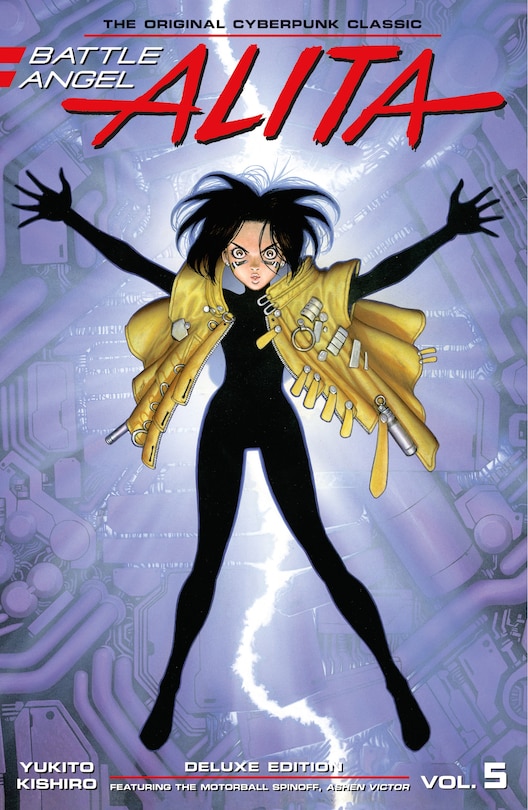 Front cover_Battle Angel Alita Deluxe 5 (contains Vol. 9 & Ashen Victor)