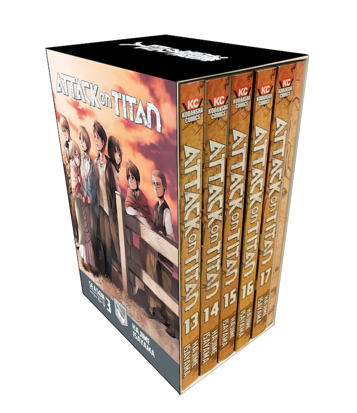 Attack On Titan Season 3 Part 1 Manga Box Set