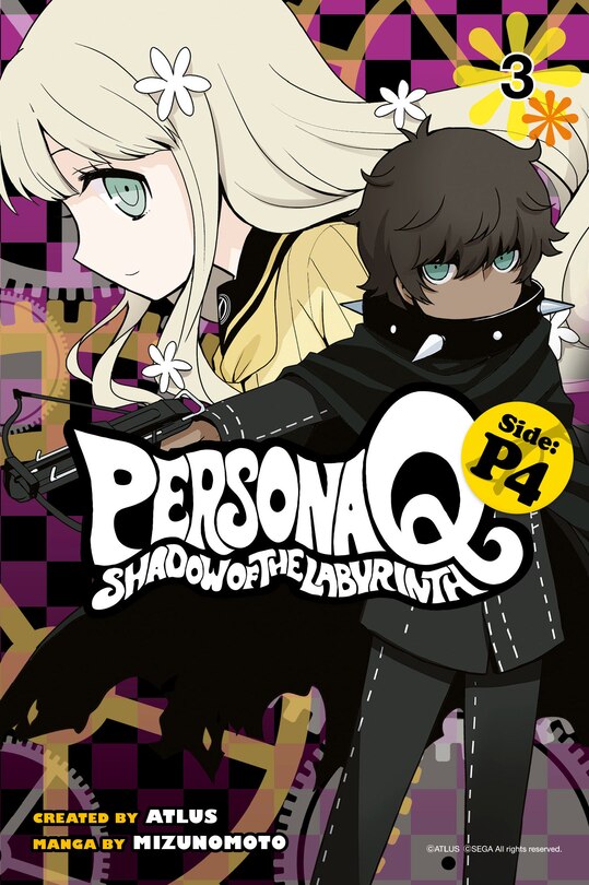 Front cover_Persona Q: Shadow Of The Labyrinth Side: P4 Volume 3
