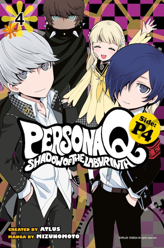 Front cover_Persona Q: Shadow Of The Labyrinth Side: P4 Volume 4