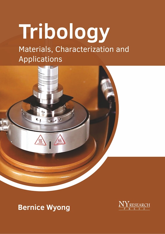 Couverture_Tribology: Materials, Characterization And Applications