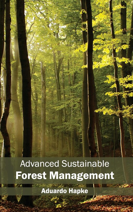 Front cover_Advanced Sustainable Forest Management