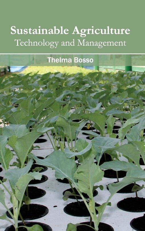 Front cover_Sustainable Agriculture: Technology and Management