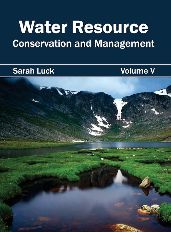 Couverture_Water Resource: Conservation and Management (Volume V)