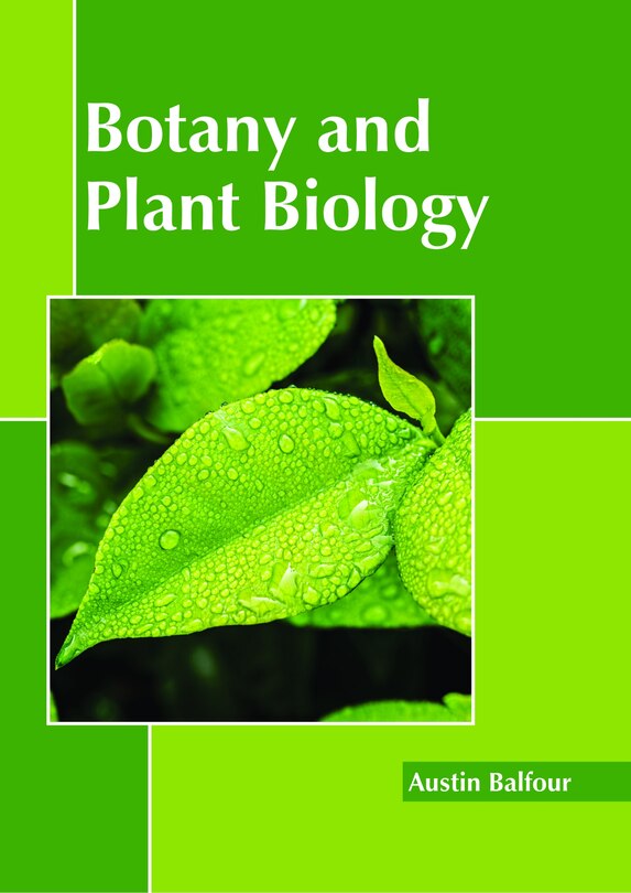 Front cover_Botany And Plant Biology