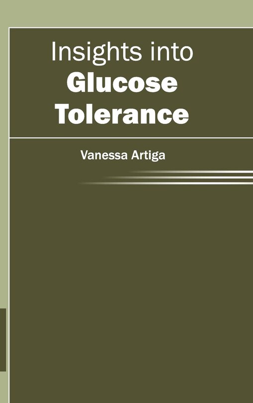 Couverture_Insights into Glucose Tolerance