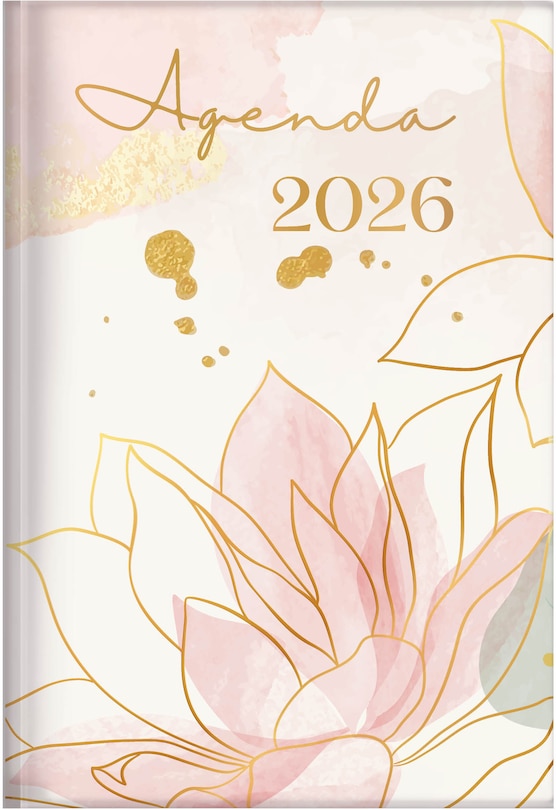 Couverture_The Treasure of Wisdom - 2026 Daily Agenda - Lotus