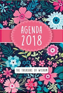 Couverture_The Treasure Of Wisdom 2018 Agenda - Bright Flowers Cover