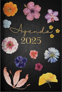 Couverture_The Treasure of Wisdom - 2025 Daily Agenda - Pressed Flowers