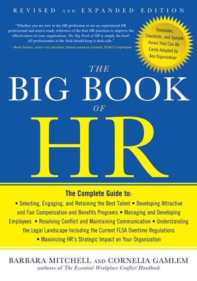 Front cover_The Big Book of HR, Revised and Updated Edition